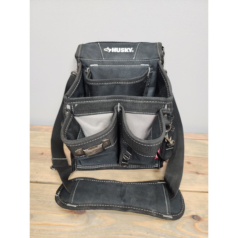 Husky Electricians Tool Pouch w/Removable Strap or Use w/Belt